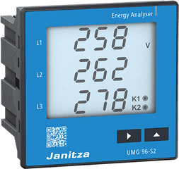 EnergiemessgerÃ¤t Umg 96 - S2 Janitza Electronics Display Device Png