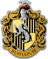 Hufflepuff Hufflepuffcrest Harrypotter Hogwarts - Harry Harry Potter Hufflepuff Logo Png