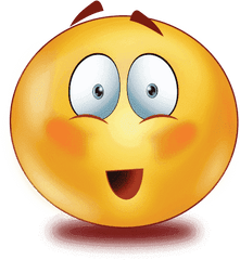 Whatsapp Shocked Emoji Png Hd - Smiley