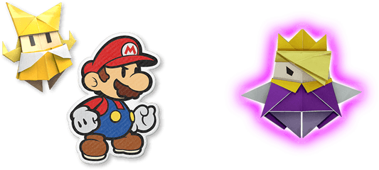 The Origami King - Paper Mario Origami King Mario Png