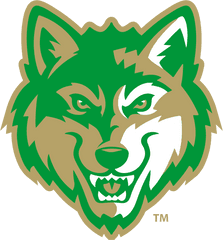 Transparent Wolf Mascot Logo Png - Buford Wolves Logo