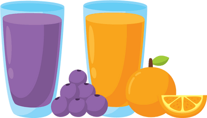 Water Clipart Juice - Orange Juice Clipart Transparent Background Png