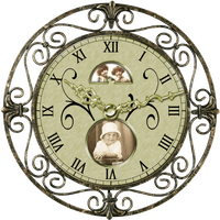 Vintage Clock Transparent Image - Free PNG