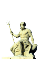 Poseidon Statue Transparent Png - Transparent Poseidon Png