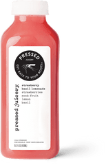 Download Strawberry Basil Lemonade - Pressed Juicery Celery Blueprint Juice Nutrition Label Png