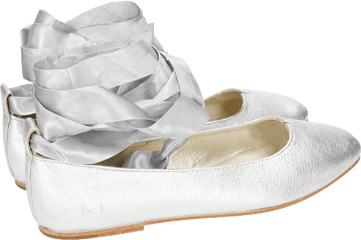 Melly 4 Talca Silver Ribbon - Sandal Png