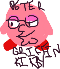 Peter Griffin Kirby Layer - Clip Art Png