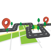 Map Material Tracking Icon Route Global Positioning - Free PNG