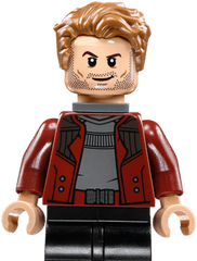 Star - Lego Star Lord Minifigure Png