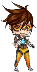 Tracer Overwatch Png - Tracer Overwatch Art