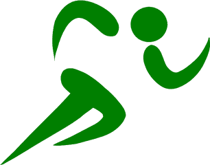 Green Runner Png Clip Arts For Web - Clip Arts Free Png Animated Silhouette Running Man