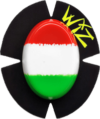 Italian Flag - Smiley Face Knee Sliders Full Size Png Circle