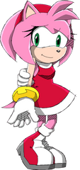 Amy Rose By Brittnichols - Fur Affinity Dot Net Fictional Character Png