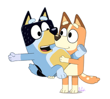 Bluey Cartoon Free Download Image - Free PNG