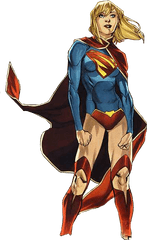 Supergirl New Sticker By Spideygeek 9404 - Supergirl New 52 Png