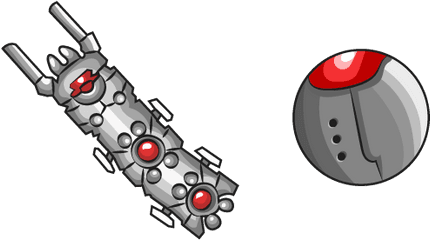 Terraria Destroyer And Probe Cursor - Caterpillar Png