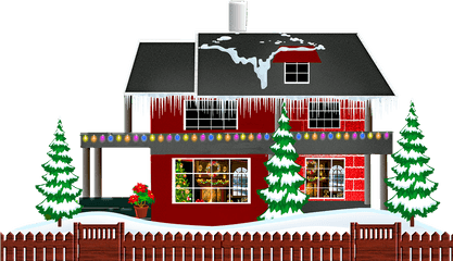 Winter House Christmas Snow - Free Image On Pixabay House Png