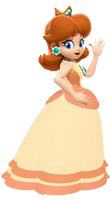 Princess Daisy Free PNG HQ