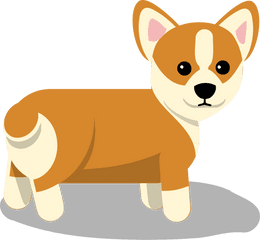 Cute Dog Vector Png 2 Image - Corgi Clipart