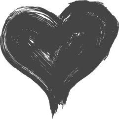 Doodles - Valentine Hearts Hand Drawn Png