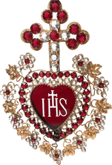 Download Antique Nineteenth Century Png Sacred Heart