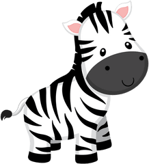 Zebra Safari Png Image - Baby Zebra Clipart