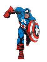 America Figure Comics Character Fictional Iron Action - Free PNG