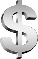 Silver Dollar Sign Png Image For Free Download - Silver Dollar Sign Transparent