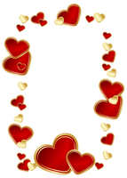 And Heart Love Gold Picture Decoration Hearts - Free PNG