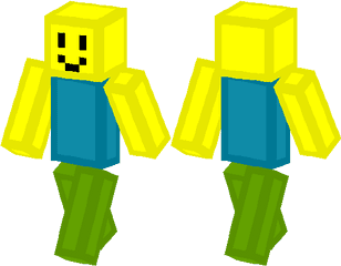 Roblox Noob - Skin De Roblox Para Minecraft Png