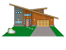 House Vector Modern PNG Download Free