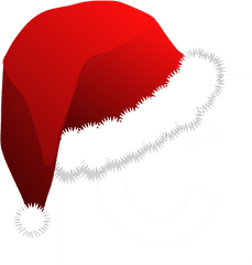 Christmas Logo Png - Christmas Hat Clipart Transparent Background