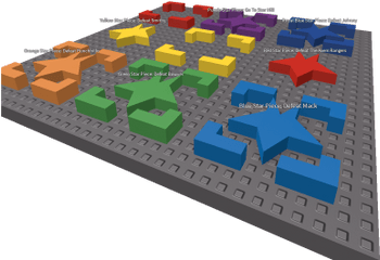 My Star Piece Collection From Super Mario Rpg - Roblox Construction Set Toy Png