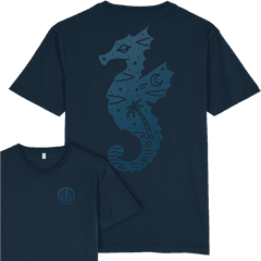 Seahorse T - Shirt Back Print U2013 High Hope Clothing Northern Seahorse Png