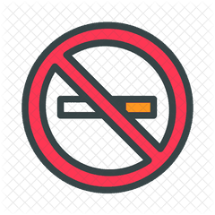 No Smoking Icon - Circle Png