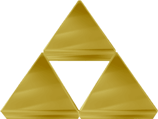 Zelda Triforce Png Image - Zelda Ocarina Of Time Triforce