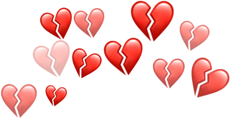 Hearts Sticker By Follow Me - Template Picsart Love Png
