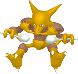 Alakazam - Shiny Alakazam Sprite Pokemon Home Png