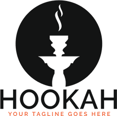 Hookah Logo Design - Emblem Png