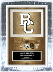 School Mascotlogo Ice Award - Picture Frame Png