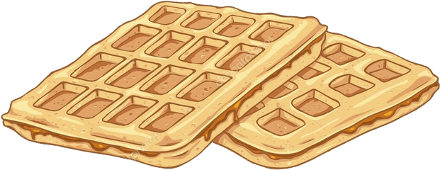 Waffle Png Images Free Download - Transparent Waffle Clip Art