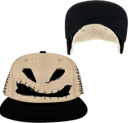 Oogie Boogie Big Face Snapback Hat - Baseball Cap Png