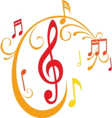 Download Notas Musicales De Colores Png - Dibujos De Notas Musicales En Png