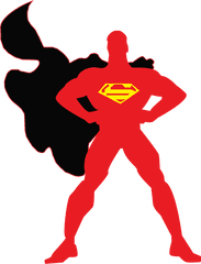 Superman Outline - Superman Outline Png