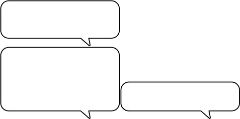 Text Bubble 17 - Draw A Text Bubble Png