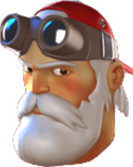 Santas Beard - Cartoon Png