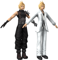 Final Fantasy 7 G - Cloud Strife G Bike Png