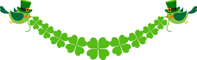Clover Leaf Patricks Saint Grass Day Luck - Free PNG