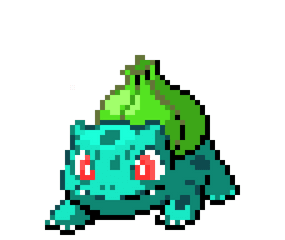 Bulbasaur Pixel Png Image With No - Dragon Quest Slime Pixel Art