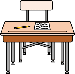 Desk Png - Table Desk Pencil School Drawing Free Commercial Student Desk Clipart